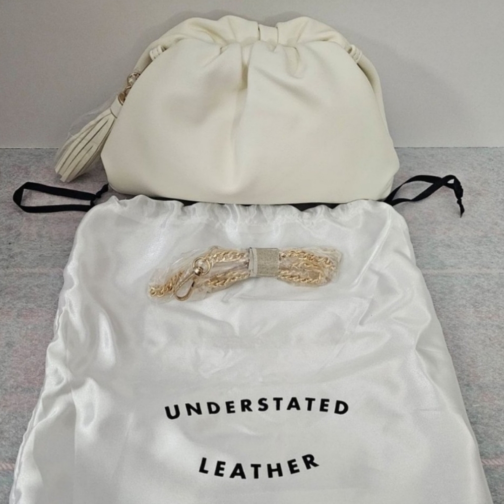 NWT UNDERSTATED LEATHER Bag + Dustbag, CROSSBODY TOO - Picture 7 of 9